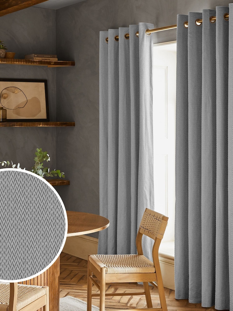 Charcoal Pablo Made to Measure Curtains - Image 1 of 9