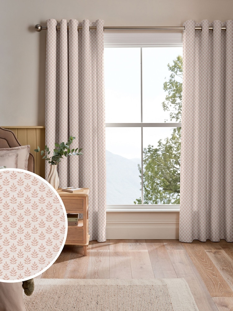 Blush Keeffe Made to Measure Curtain - Image 1 of 9 Blush Keeffe Made to Measure Curtain - Image 1 of 9