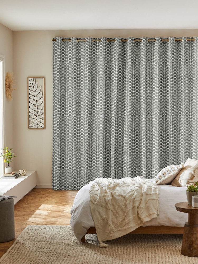 Dark Grey Keeffe Made to Measure Curtains - Image 2 of 9