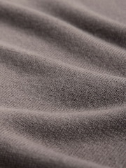 The Set 2 Pack Soft Knit Long Sleeve Polo Jumpers Mink Brown/Light Pink - Image 12 of 12