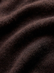 The Set Wool Blend Skirt Co-Ord Set Chocolate Plum/Red - Image 5 of 5