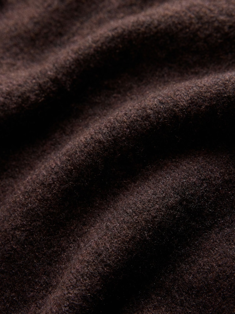The Set Wool Blend Skirt Co-Ord Set Chocolate Plum/Red - Image 5 of 5 The Set Wool Blend Skirt Co-Ord Set Chocolate Plum/Red - Image 5 of 5