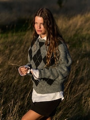 The Set Fluffy Crew Neck Jumper - תמונה 5 מתוך 8