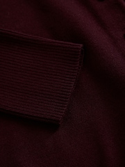 The Set 4 Pack Fine Knit Button Through Cardigans Raven/Grey Sparrow/Purple Quail/Mauve Red - Image 6 of 7
