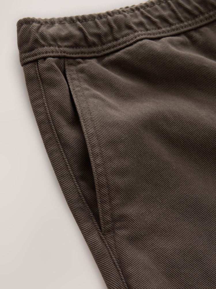 Brun - N. Premium bløde joggingbukser med Tencel-blanding - Billede 10 af 10
