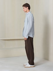 Brun - N. Premium bløde joggingbukser med Tencel-blanding - Billede 2 af 10