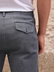 Көк - Textured Stretch Chinos - 10суретінің 6 суреті