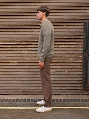 Тот қоңыр - Textured Stretch Chinos - 9суретінің 2 суреті
