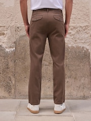 Тот қоңыр - Textured Stretch Chinos - 9суретінің 4 суреті