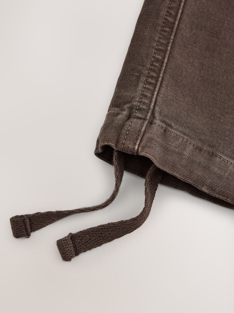 Brown Baggy Fit Cargo Trousers - Image 11 of 11