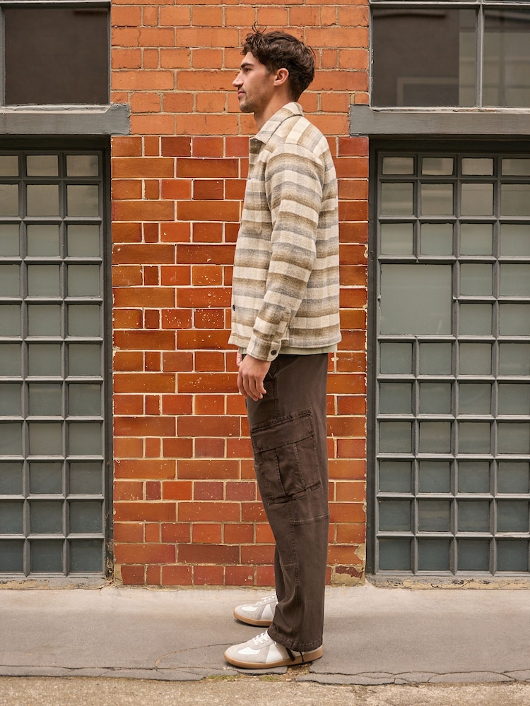 Brown Baggy Fit Cargo Trousers - Image 2 of 11