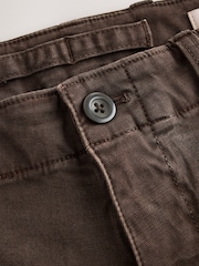 Brown Baggy Fit Cargo Trousers - Image 9 of 11