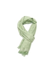 COACH Green Bias Signature C Oblong Scarf - Image 3 of 4