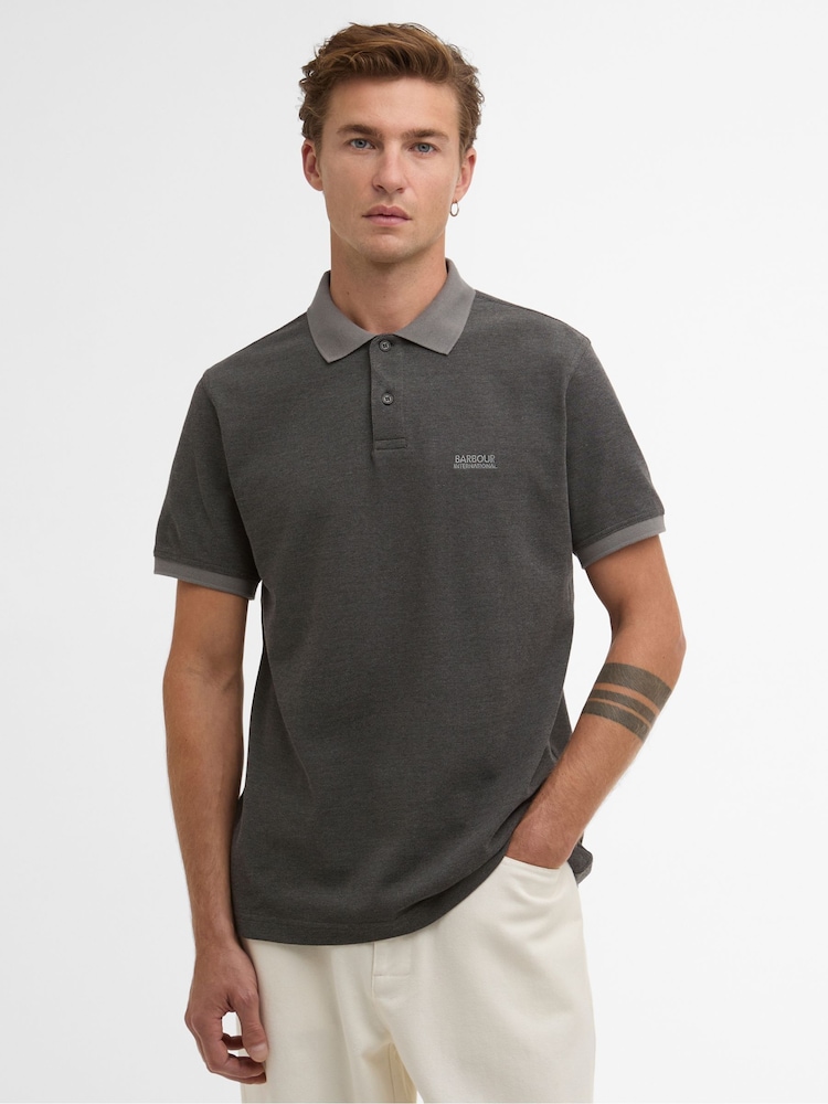 Barbour International Cowley Oxford Polo-Shirt - Bild 1 von 6