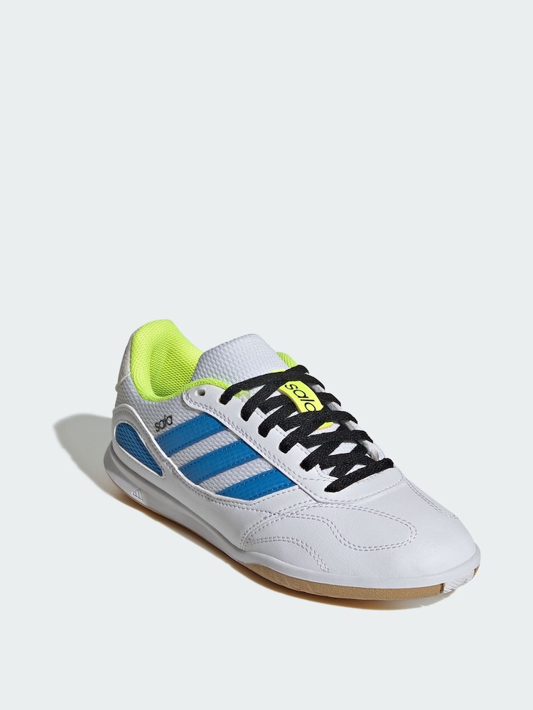 adidas White Super Sala Competition Iii Indoor Football Shoes - Image 1 of 4 adidas White Super Sala Competition Iii Indoor Football Shoes - Image 1 of 4