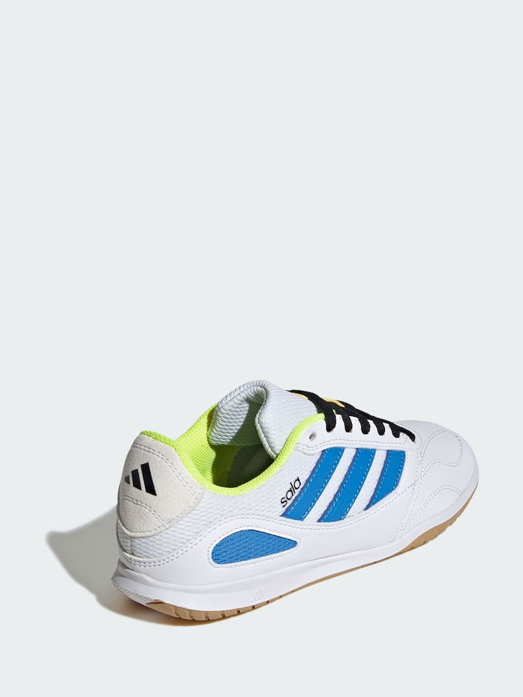 adidas White Super Sala Competition Iii Indoor Football Shoes - Image 2 of 4 adidas White Super Sala Competition Iii Indoor Football Shoes - Image 2 of 4