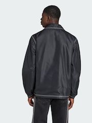 adidas Originals Black Wabash Regular Coach Jacket - Image 2 of 5
