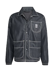 adidas Originals Black Wabash Regular Coach Jacket - Image 5 of 5