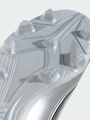 adidas White F50 Messi Club Firm/Multi-Ground Boots - Image 4 of 4