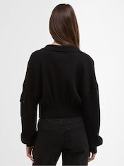 Barbour International Gigi Gestrickte Bomberjacke - Bild 3 von 7