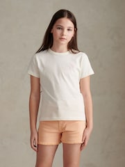 U.S. Polo Assn White Cotton Double Horsemen T-Shirt - Image 1 of 4