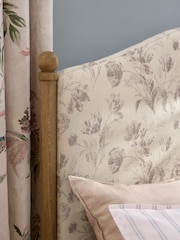 Laura Ashley Mauve Purple Gosford Weave Harlaston Bed Frame - Image 5 of 5