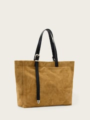 AllSaints Brown Haven Suede Tote - Image 2 of 5