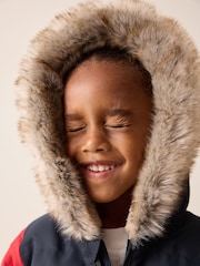 Red Waterproof Padded Snowsuit (3mths-7yrs) - Image 5 of 5