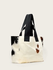 AllSaints Brown Izzy Cow Leather Tote - Image 3 of 5