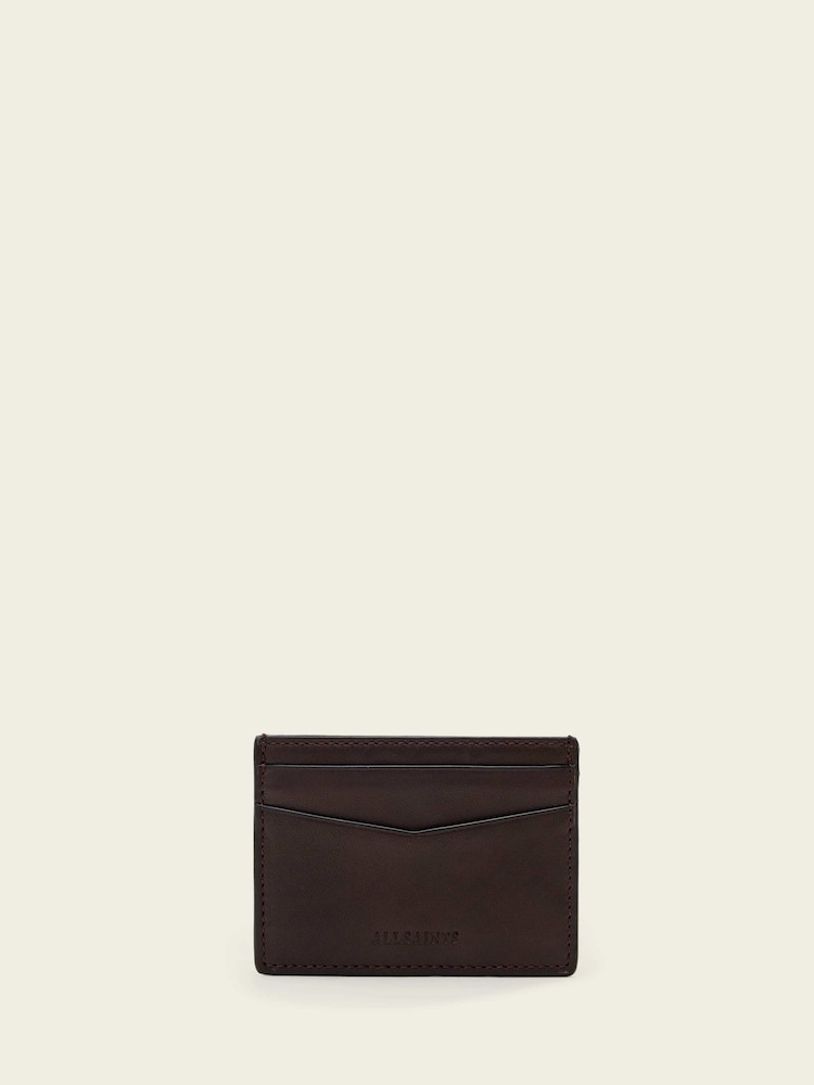 AllSaints Brown Delph Wallet - Image 1 of 4