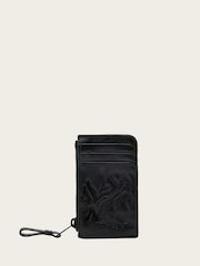 AllSaints Black Isamu Orlando Wallet - Image 1 of 5