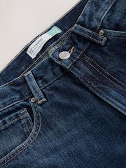 Dark Blue Boyfriend Turnup Jeans - Image 5 of 6