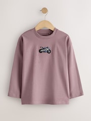 Vehicles Graphic Long Sleeve Relaxed Fit T-Shirts 3 Pack (3-16yrs) - Image 4 of 7