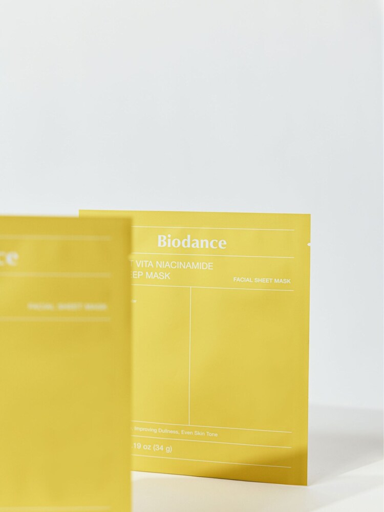 Biodance Radiant Vita Niacinamide Real Deep Mask x 4 each - Image 8 of 8 Biodance Radiant Vita Niacinamide Real Deep Mask x 4 each - Image 8 of 8