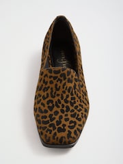 Love & Roses Leopard Slipper Cut Loafers - Image 5 of 6