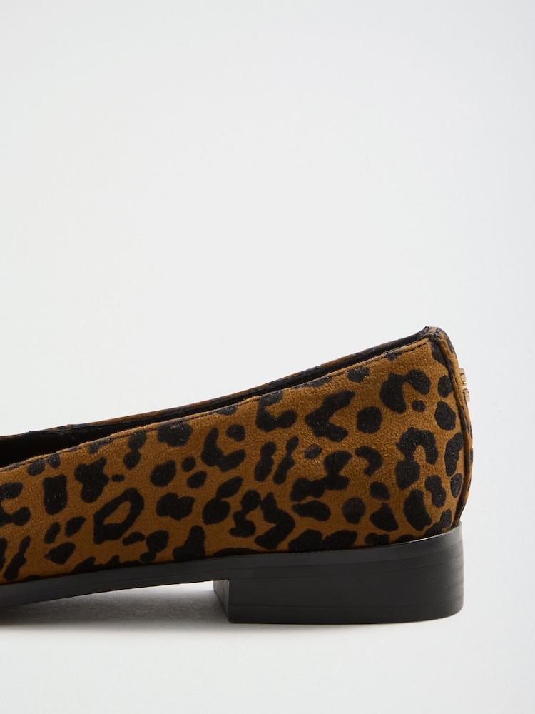 Love & Roses Leopard Slipper Cut Loafers - Image 6 of 6