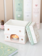Something Different White Book Stack Oil Burner - Image 2 of 5
