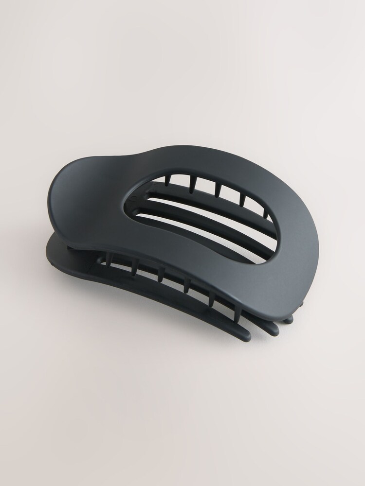 Black Flat Hair Claw Clip - Image 1 of 3