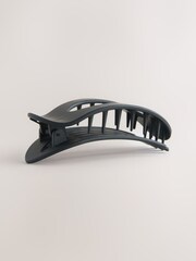 Black Flat Hair Claw Clip - Image 2 of 3