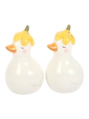 Something Different White Daisy & Duck Salt and Pepper Shaker - Image 2 of 4