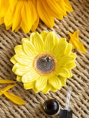 Something Different Yellow Sunflower Trinket Dish - Image 1 of 4