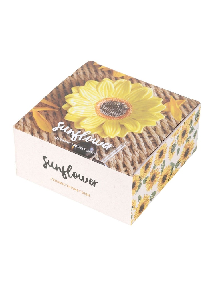 Something Different Yellow Sunflower Trinket Dish - Image 4 of 4 Something Different Yellow Sunflower Trinket Dish - Image 4 of 4