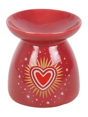 Something Different Red Sacred Heart Oil Burner - Image 2 of 4