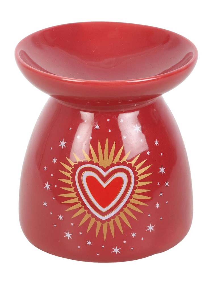 Something Different Red Sacred Heart Oil Burner - Image 2 of 4