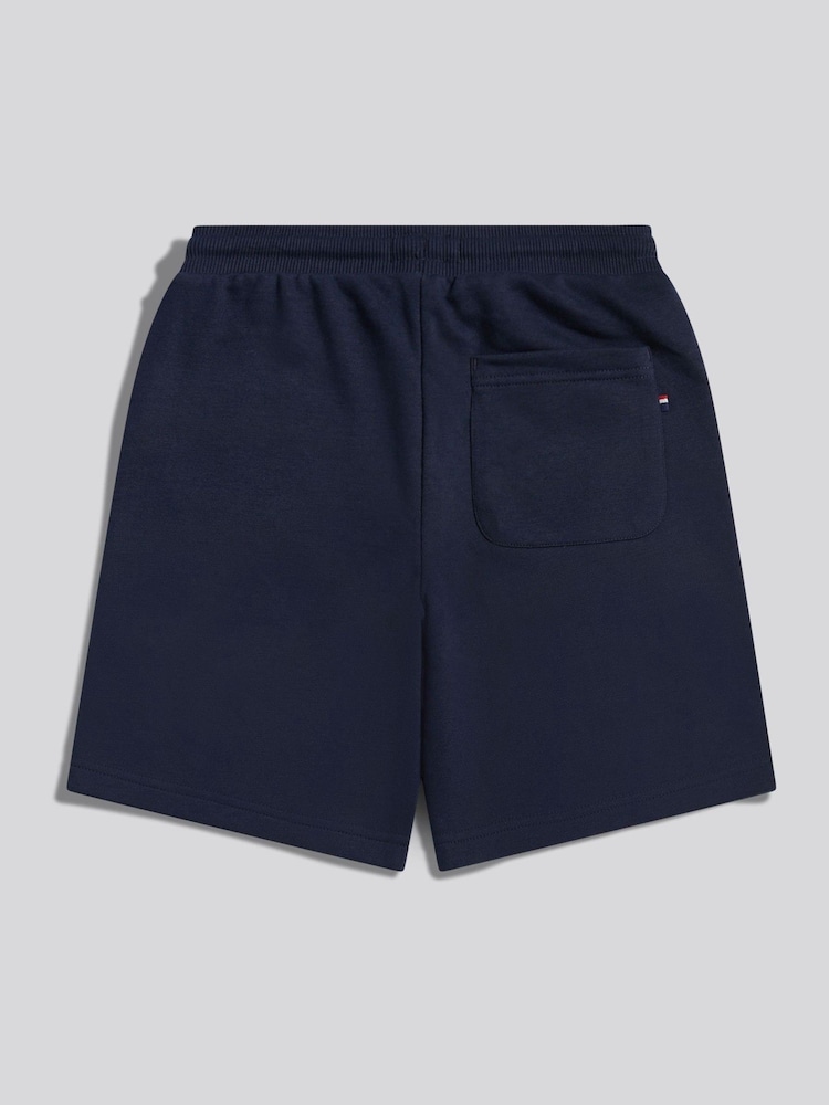 U.S. Polo Assn. Blue Double Horsemen Sweat Shorts - Image 2 of 4