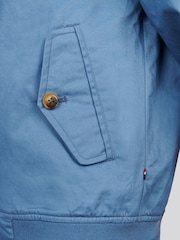 U.S. Polo Assn. Blue Cotton Twill Harrington Jacket - Image 5 of 6