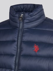 U.S. Polo Assn. Blue Lightweight Quilted Jacket - Image 4 of 6