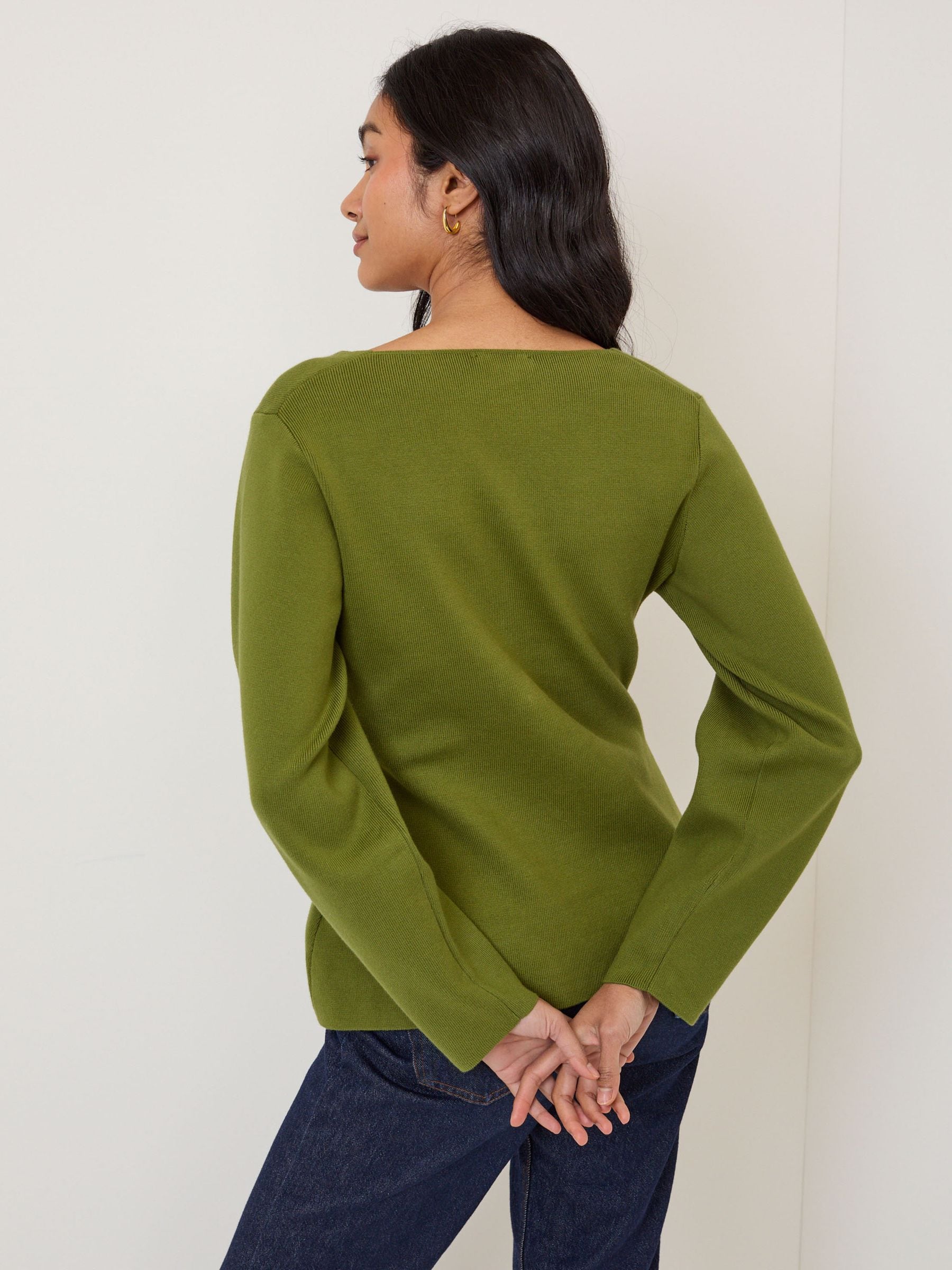 Buy Nobodys Child Green Barrel Sleeve Cardigan from Next USA