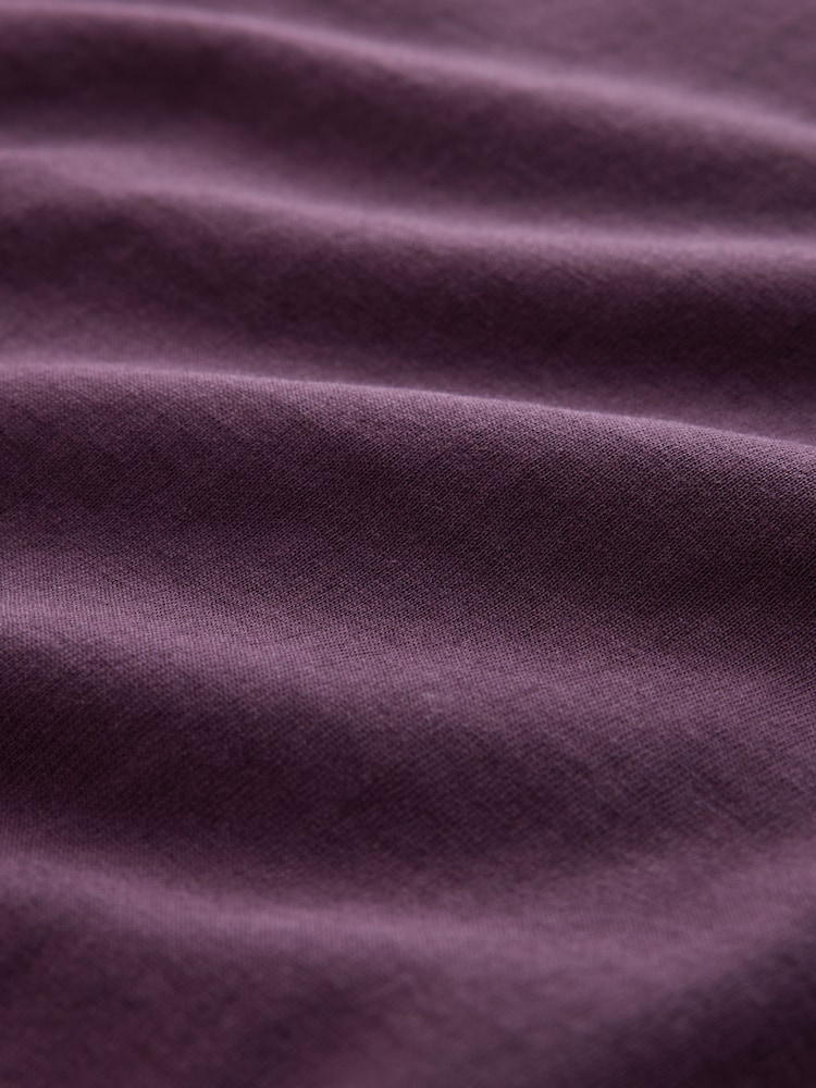 Dark Purple Regular Fit Short Sleeve T-Shirt (3-16yrs) - Image 4 of 4 Dark Purple Regular Fit Short Sleeve T-Shirt (3-16yrs) - Image 4 of 4