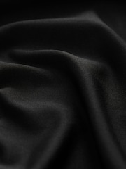 Black Soft Touch Slinky Sleeveless Hardware V-Neck Top - Image 7 of 8